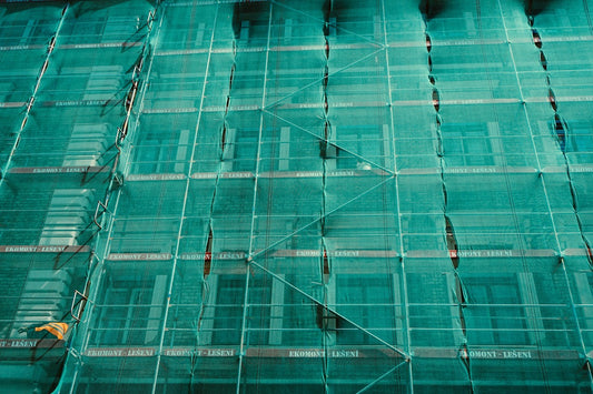 Scaffold Debris Netting Guide