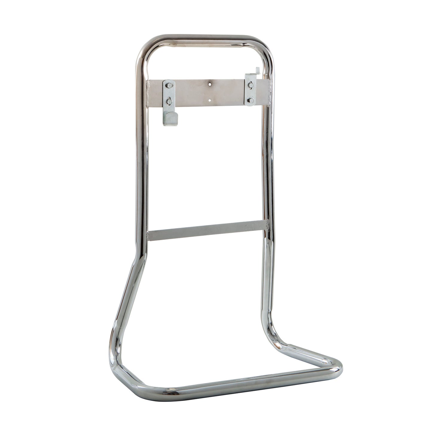 Double Fire Extinguisher Stand - Chrome