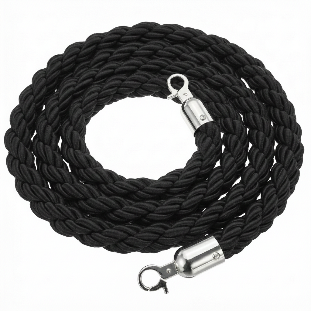 1.5m Braided Rope Barrier