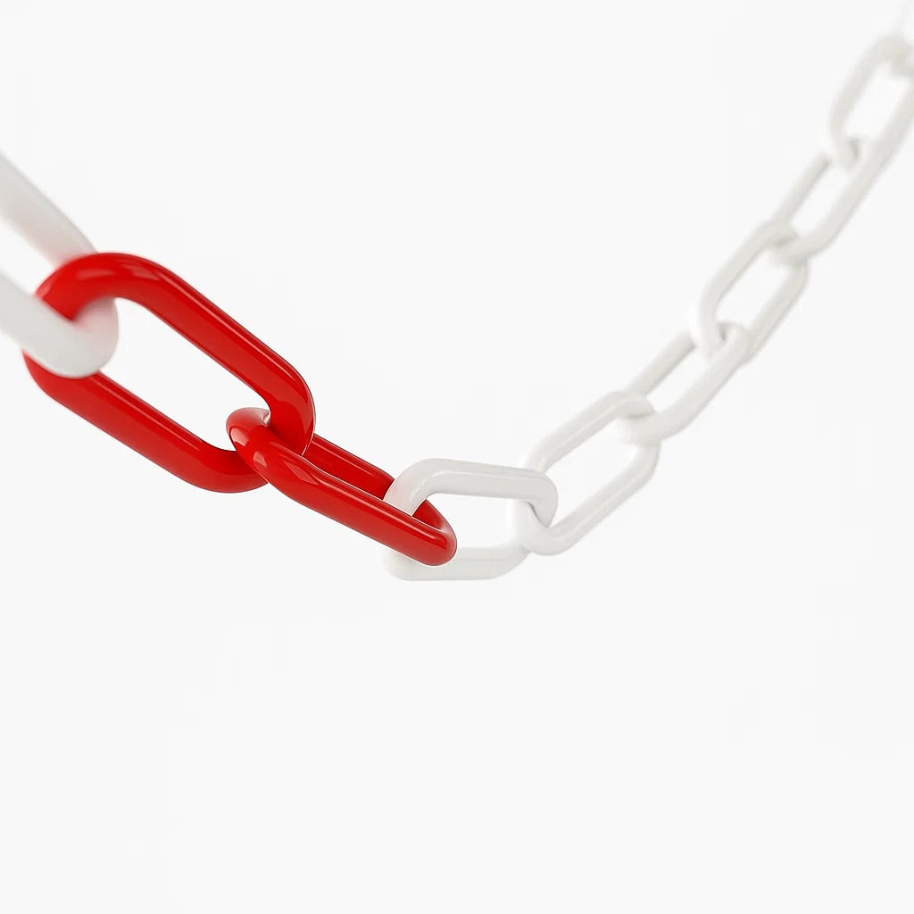 32ft Plastic Crowd Barrier Set