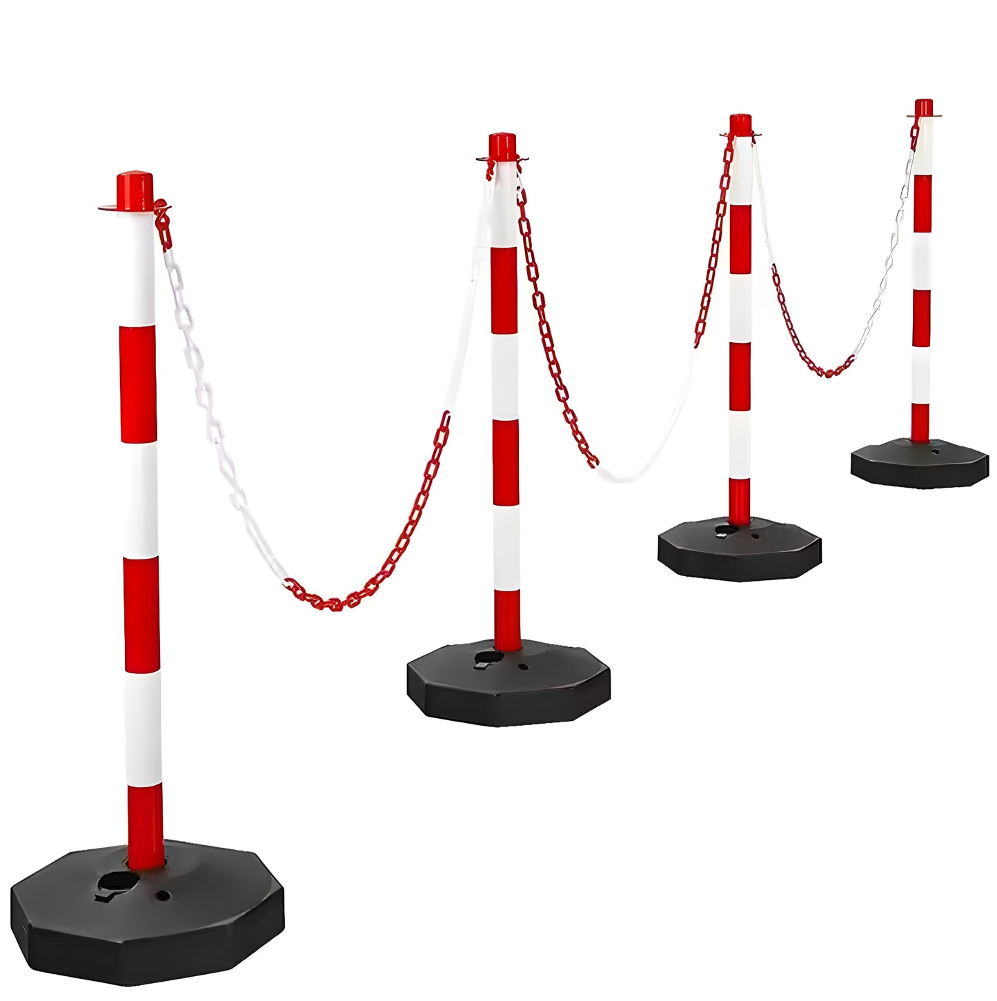 32ft Plastic Crowd Barrier Set