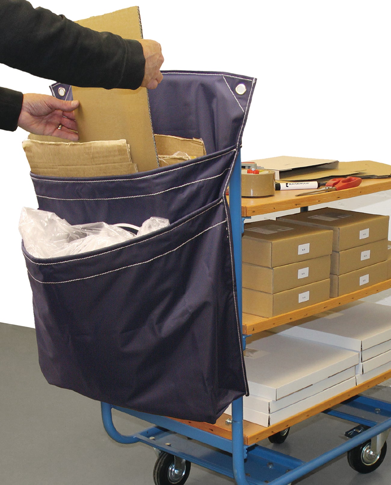 Racksack Warehouse Trolley Waste Bags