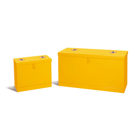 COSHH Dangerous Substance Heavy Duty Flat Top Floor Chests