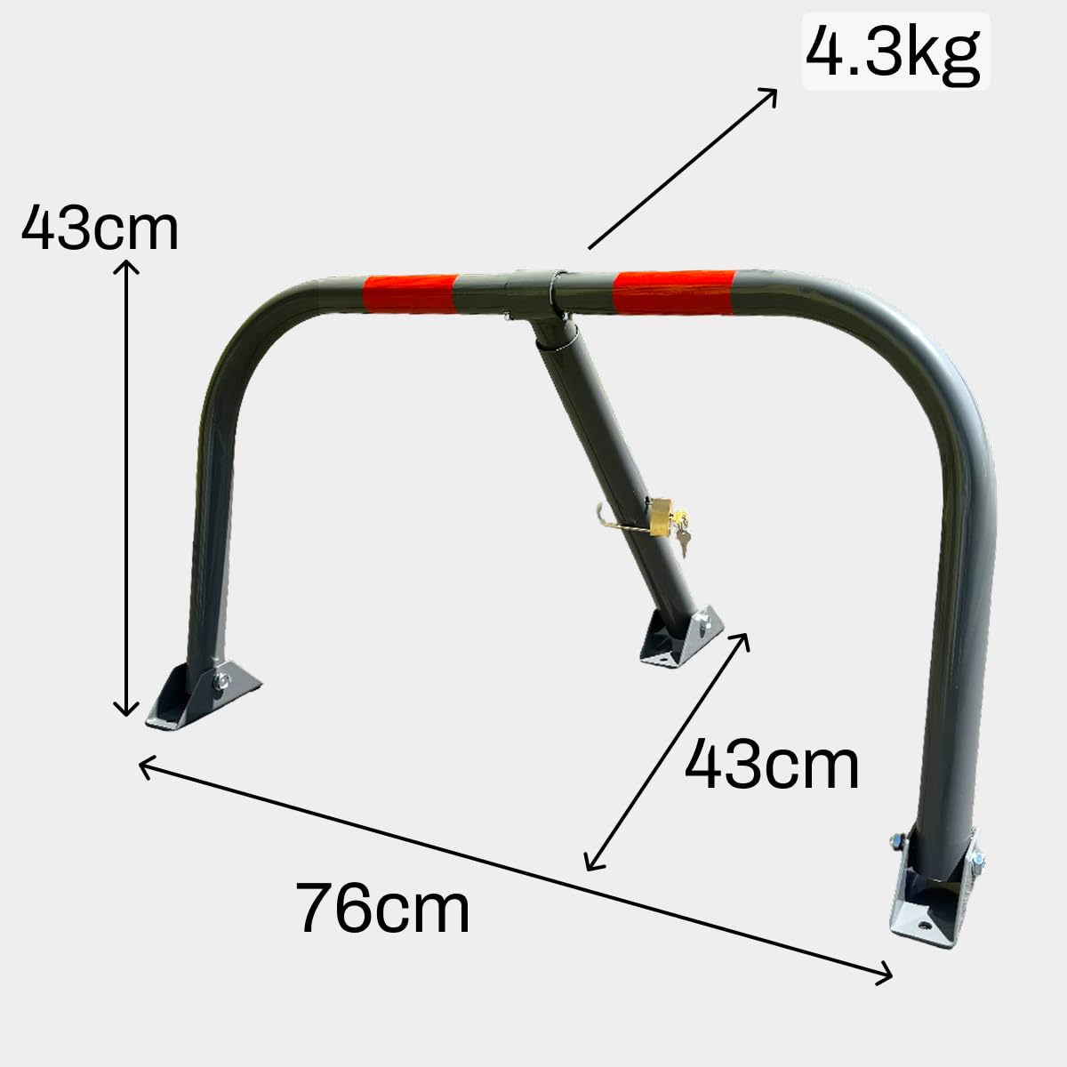 Landscape Support Parking Barrier