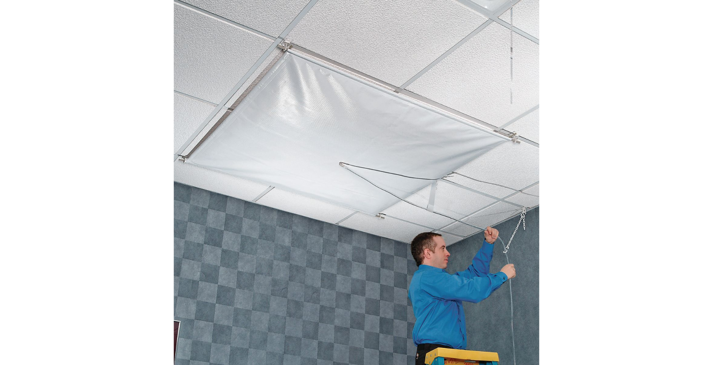PIG Suspended Ceiling Leak Diverter