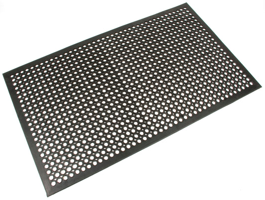 Heavy Duty Drainage Hole Anti-Fatigue Rubber Mat