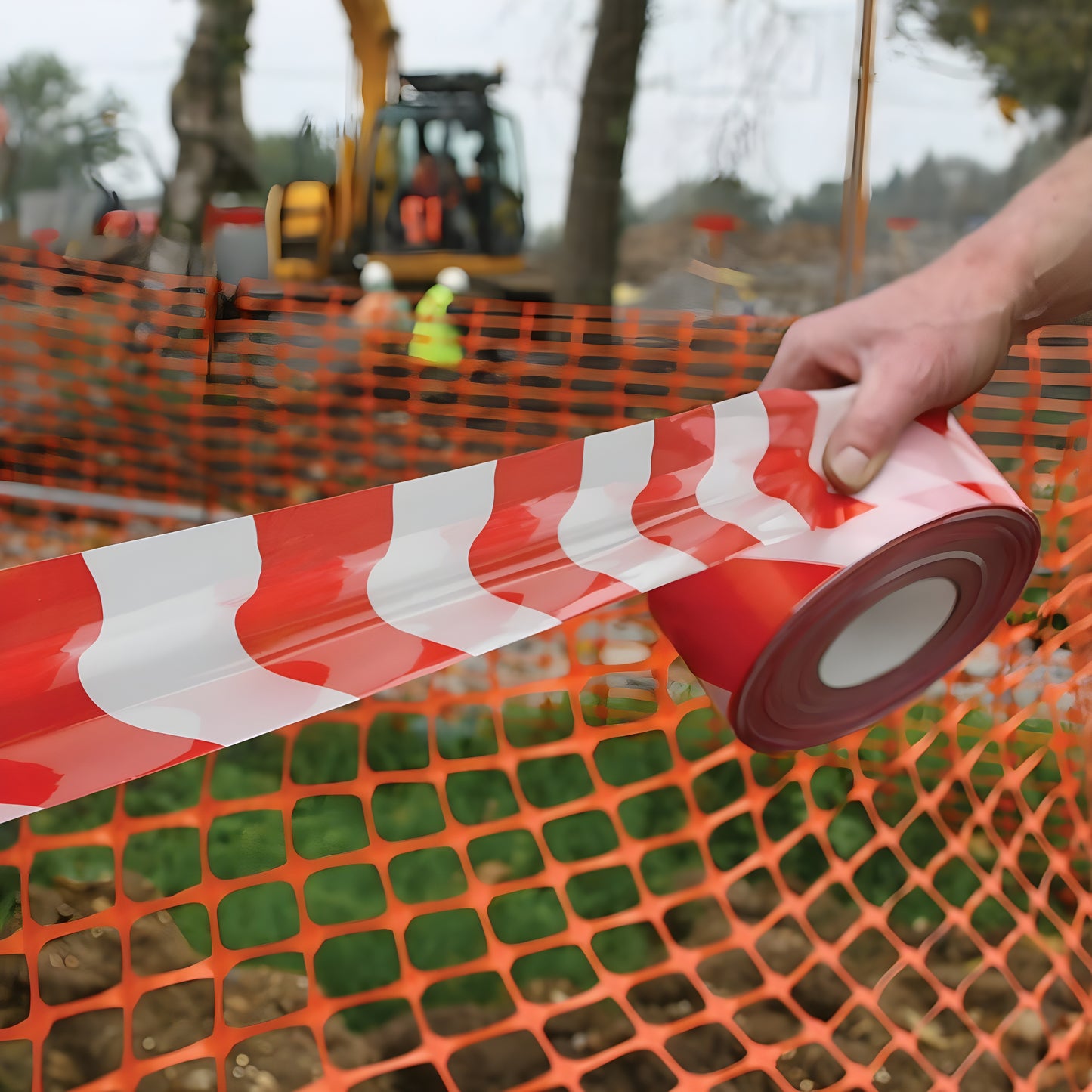 XL 500m Barrier Tape - Red/White