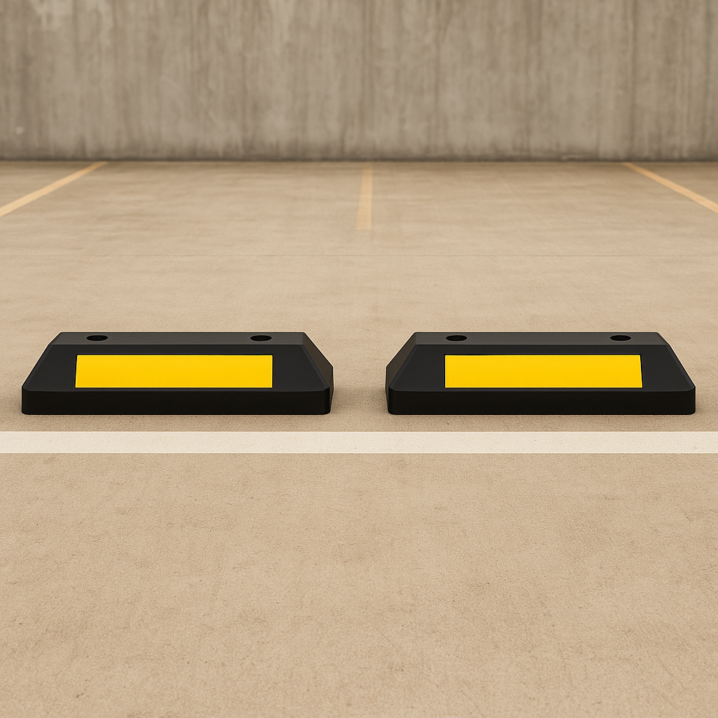 Heavy Duty Rubber Wheel Stops