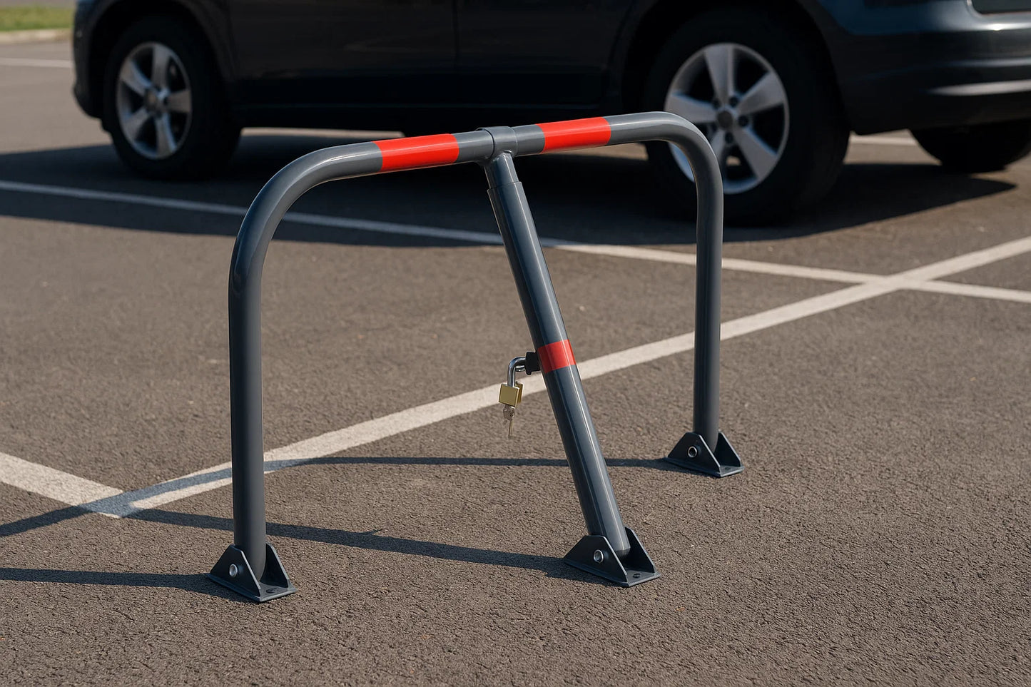 Landscape Support Parking Barrier