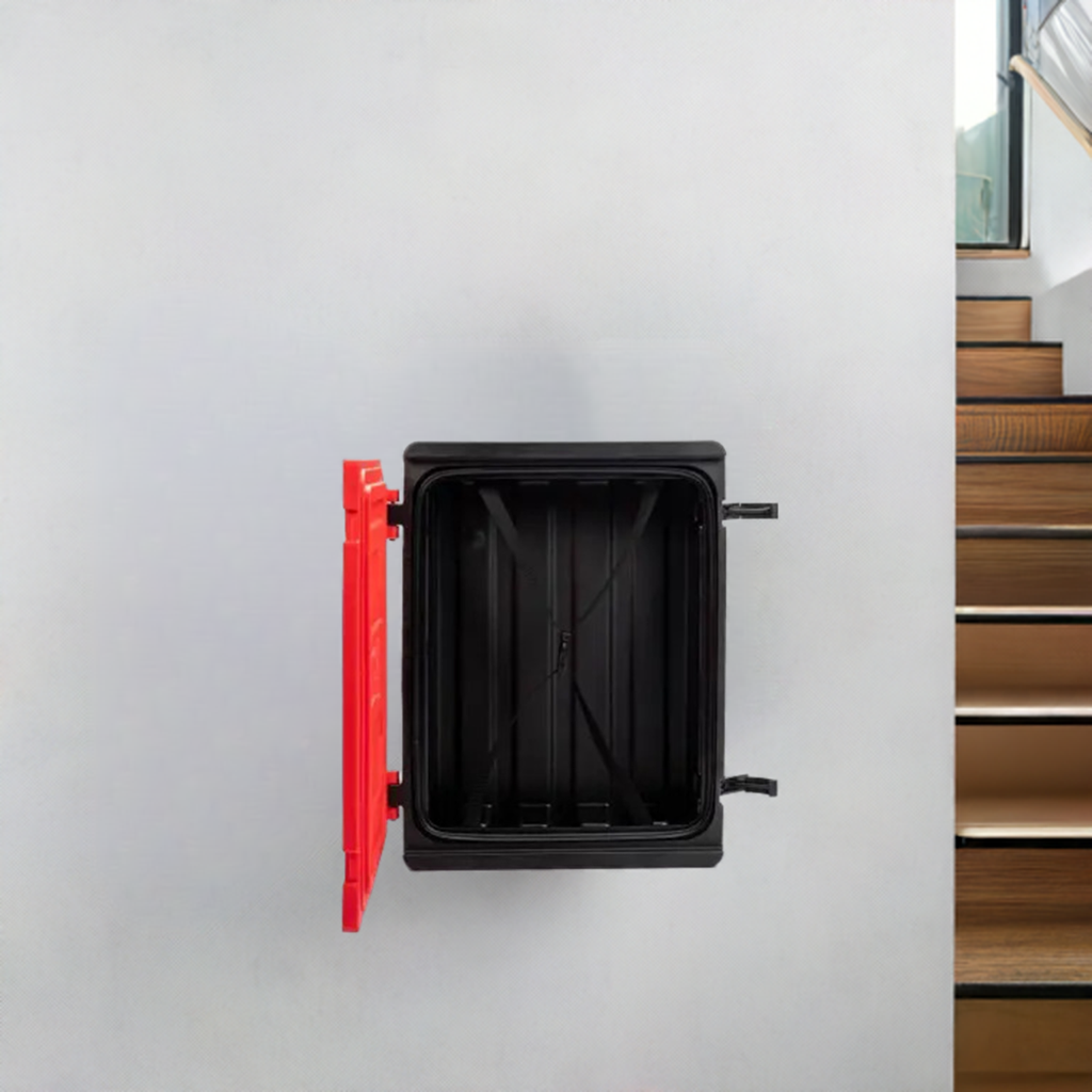 Fire Hose and Document Cabinet
