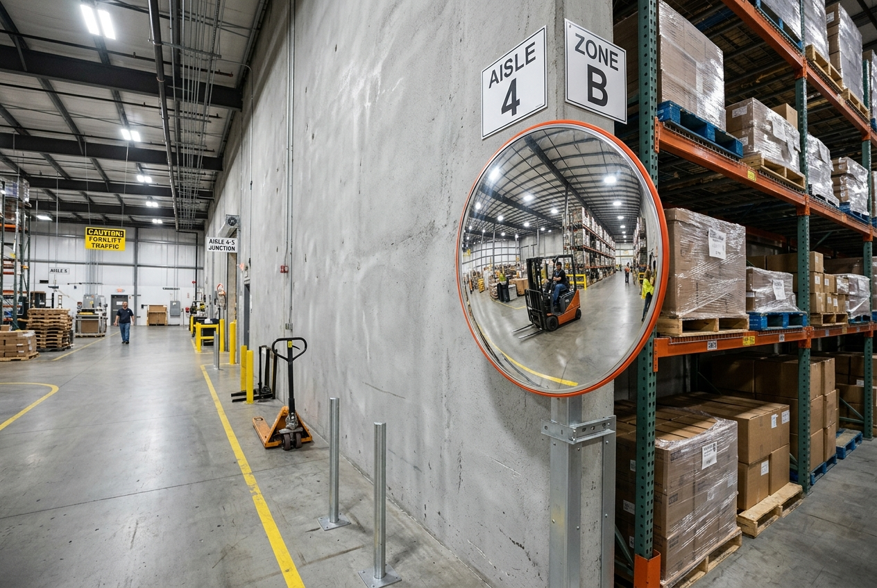 Convex Safety Mirrors: Where to Place Them and Which Type to Choose – Cocus