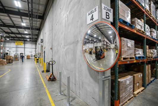 Convex Safety Mirrors: Where to Place Them and Which Type to Choose
