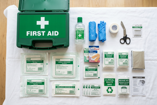 Workplace First Aid Kit Requirements UK: What the Law Says (BS 8599-1 Explained)