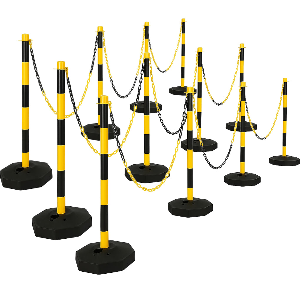 Post & Chain Crowd Barrier Sets