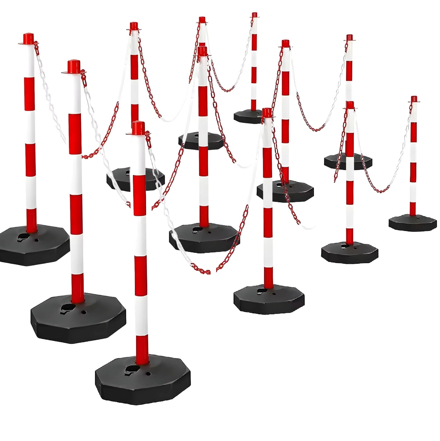 Post & Chain Crowd Barrier Sets