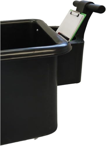 Heavy-Duty Mobile Plastic Container Truck handle detail