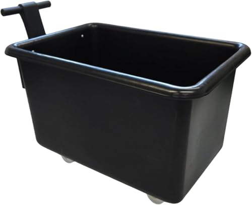 Heavy-Duty Mobile Plastic Container Truck side view