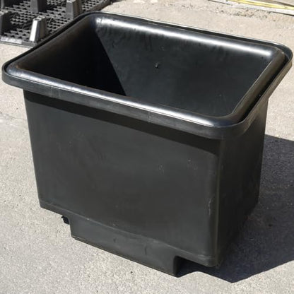 Heavy-Duty Mortar Mixing Tub forklift feet