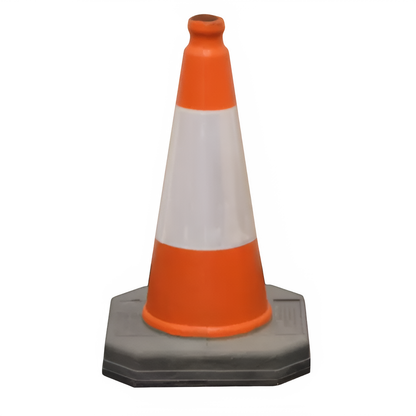 Traff Tex Reflective Highway Road Traffic Cones