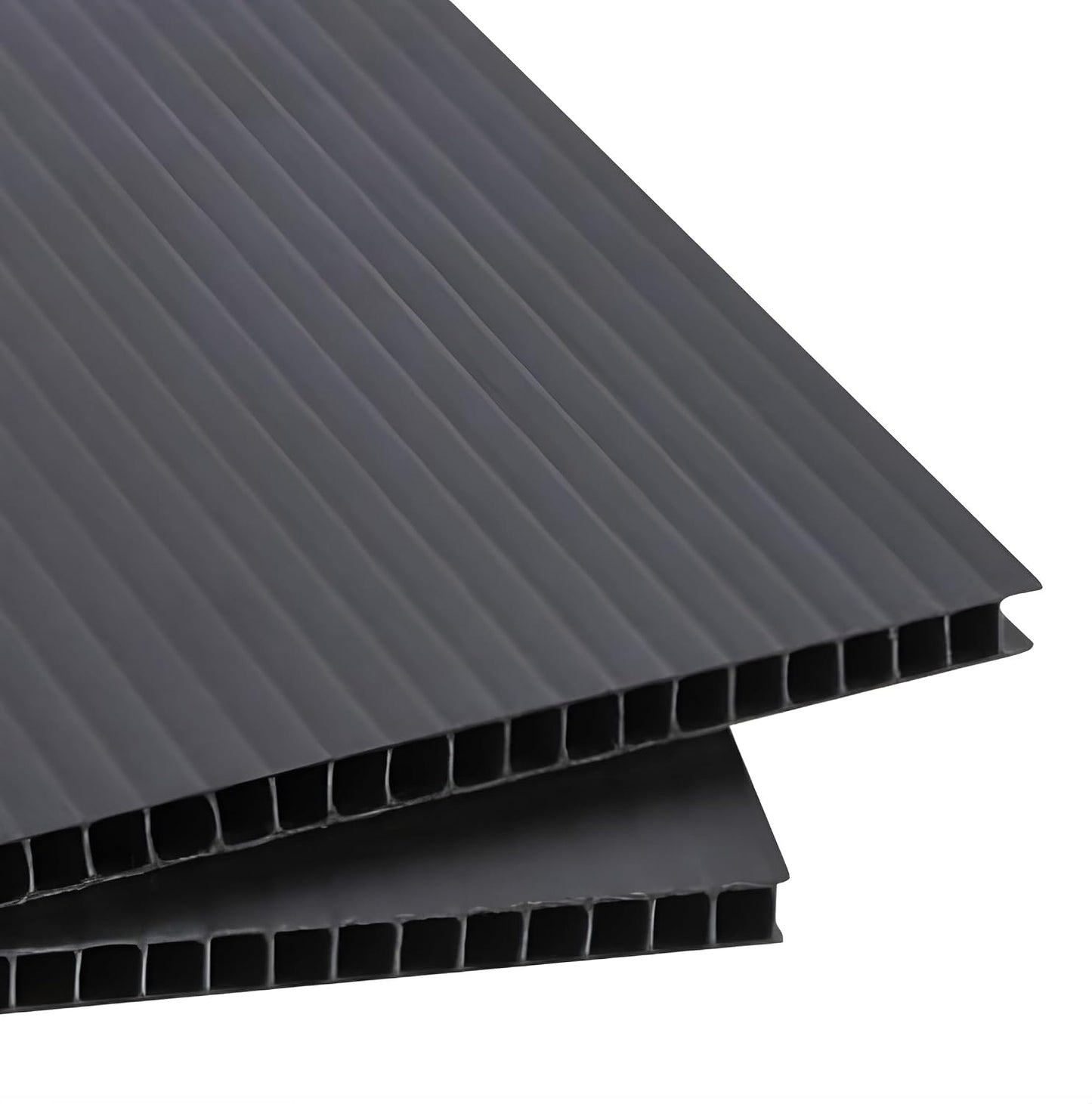Fluted Polypropylene Protection Board 2mm - 2.4m x 1.2m (Pack of 5)