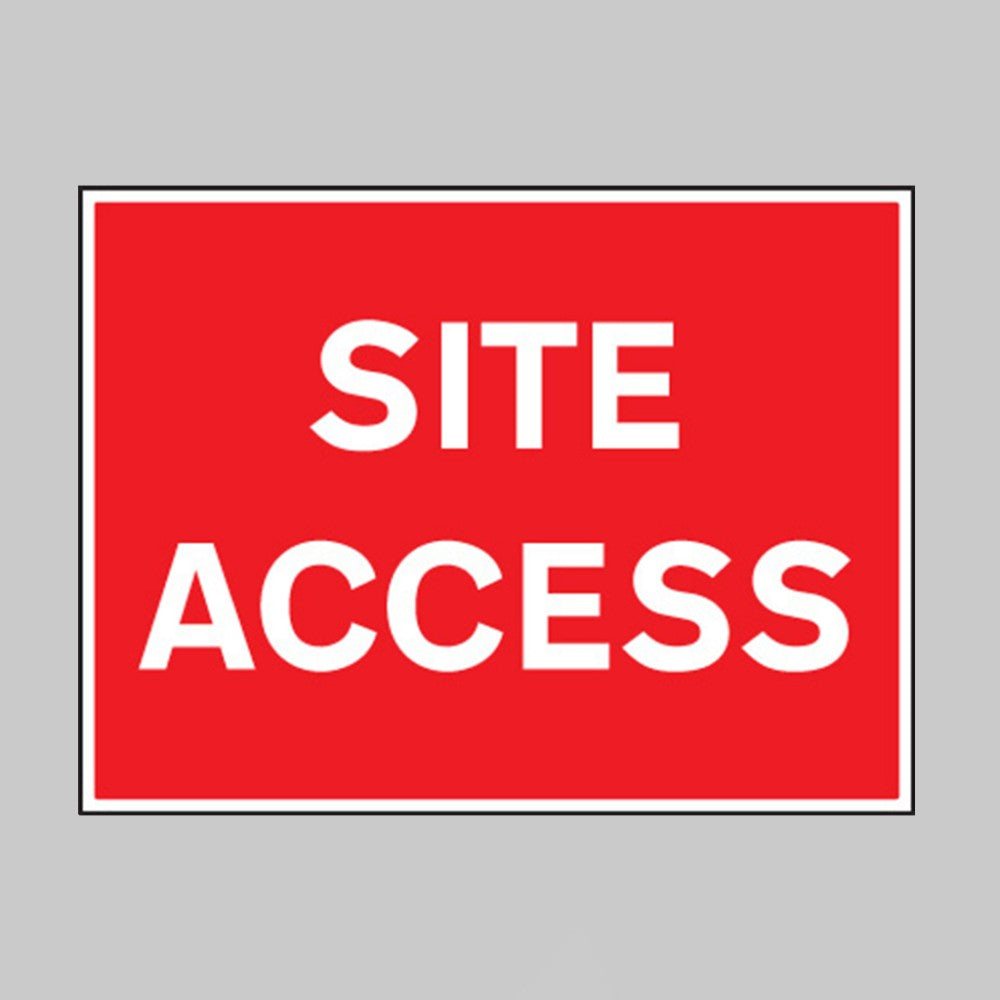 Site Access Safety Sign