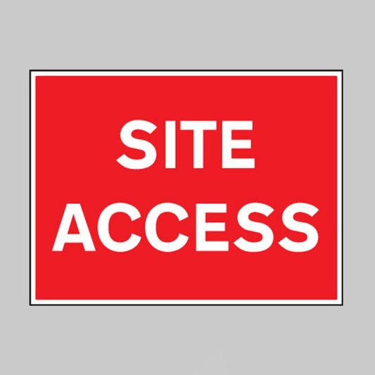 Site Access Safety Sign