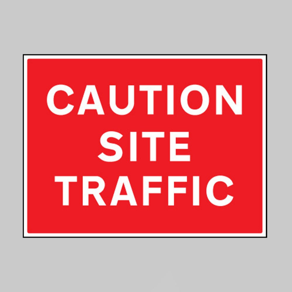 Caution - Site Traffic Safety Sign