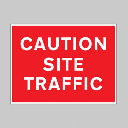 Caution - Site Traffic Safety Sign