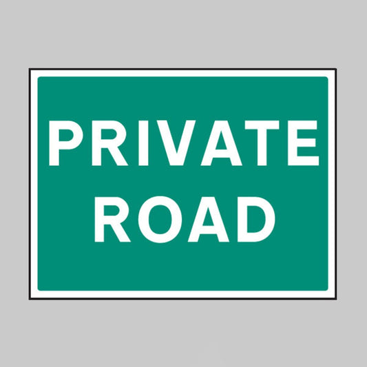 Private Road Safety Sign