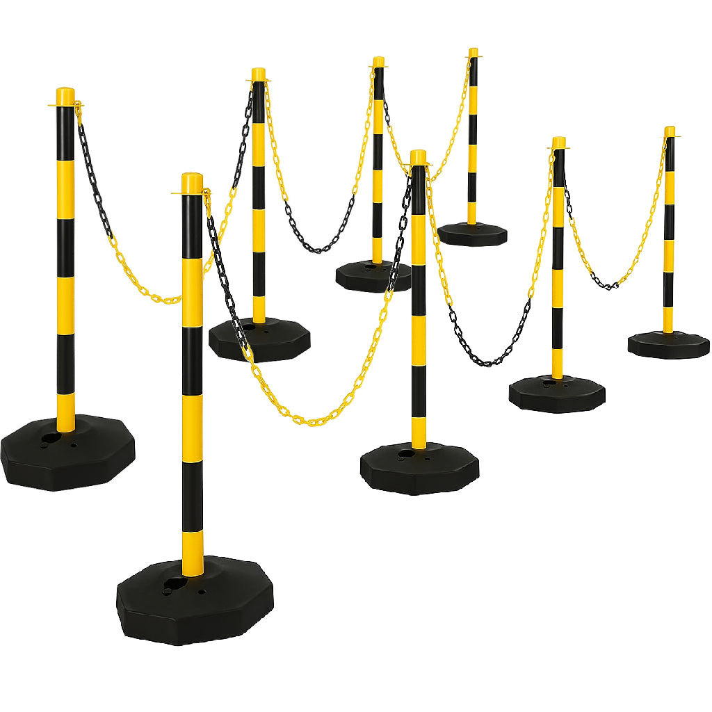 Post & Chain Crowd Barrier Sets