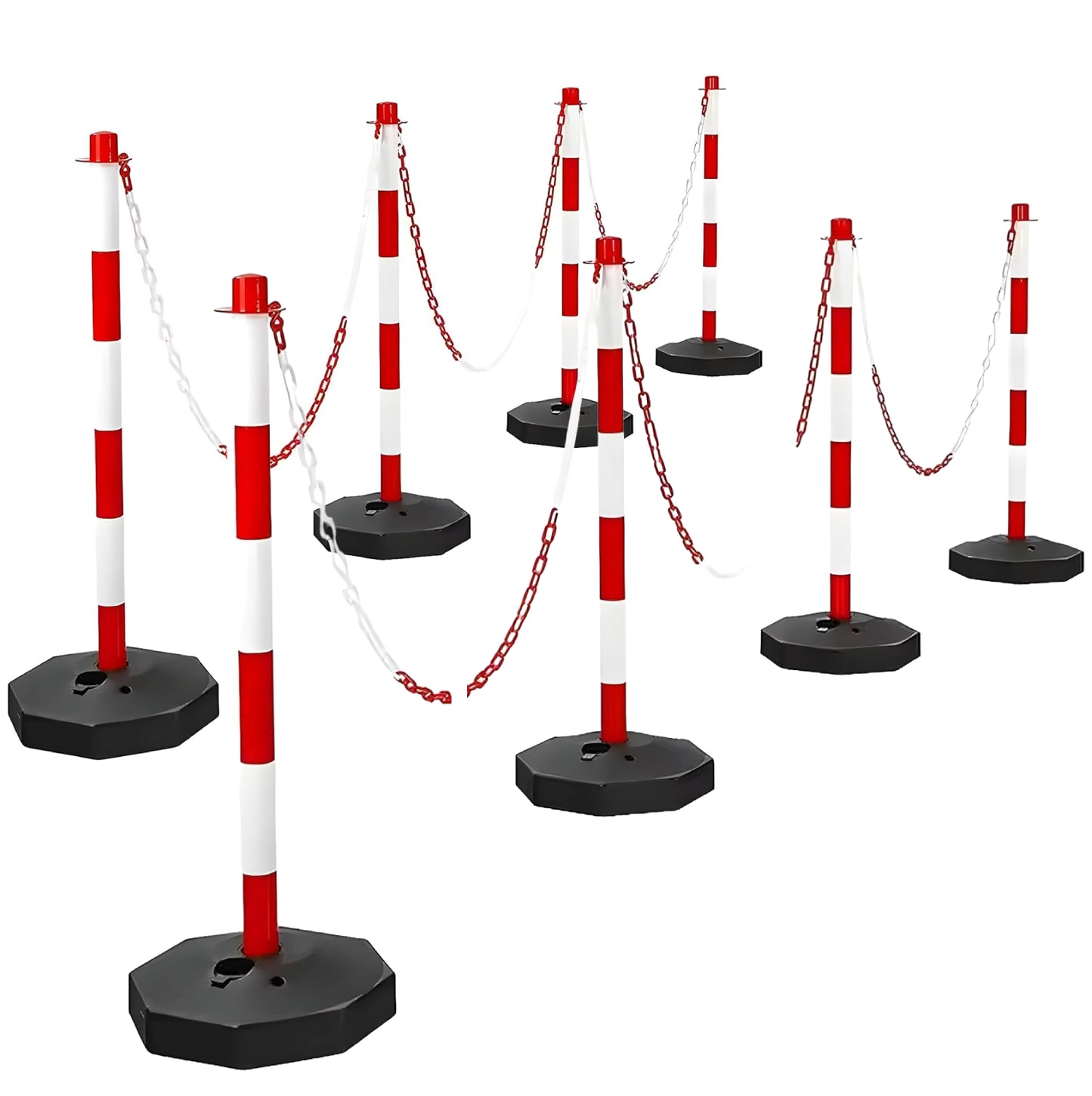 Post & Chain Crowd Barrier Sets
