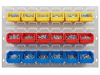 COCUS Louvre Wide panel bundle with 18 large mixed hook-on bins