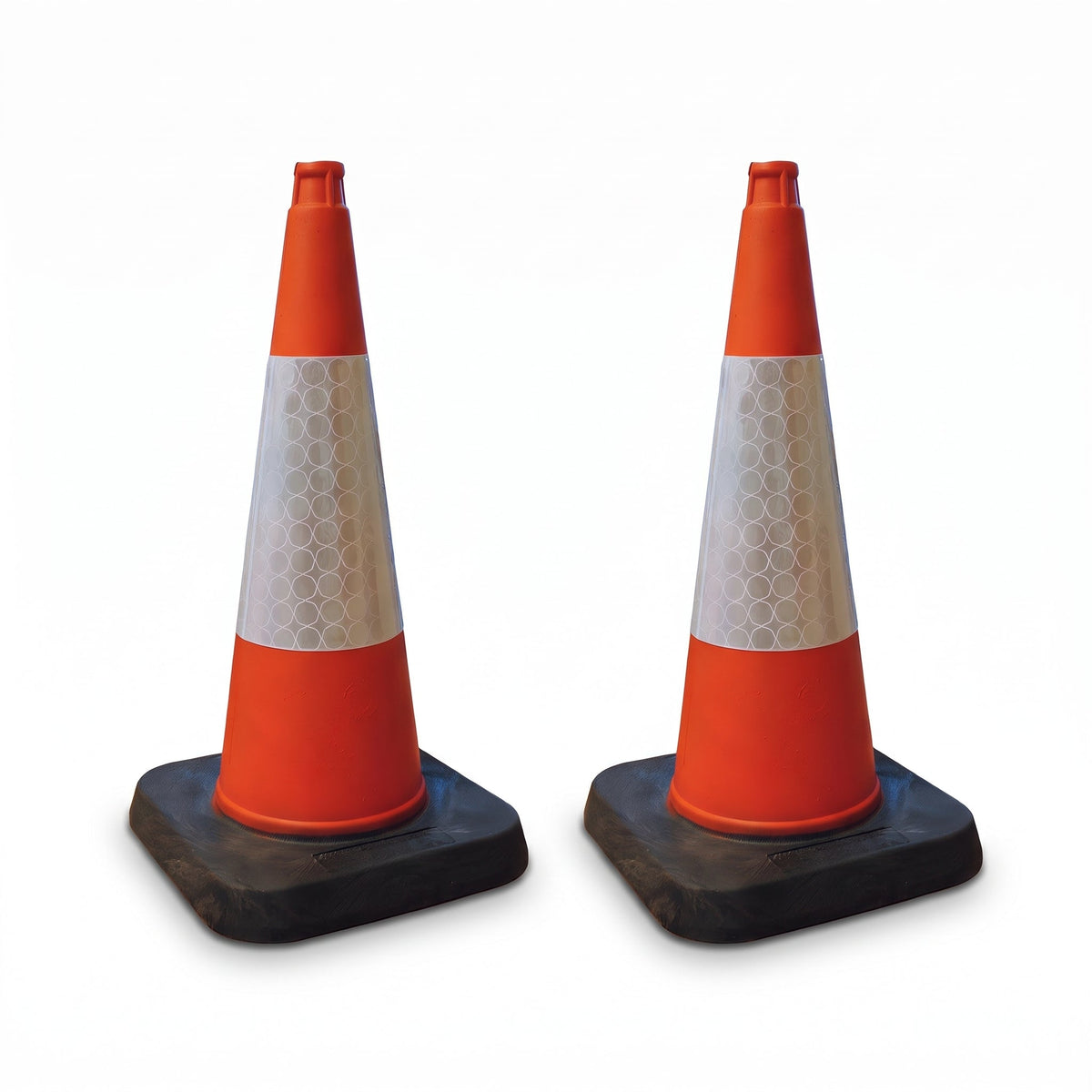 COCUS Heavy Duty 750mm Traffic Cones - 2 Pack