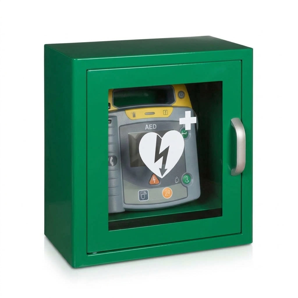 AED Defibrillator Wall Cabinet with Alarm