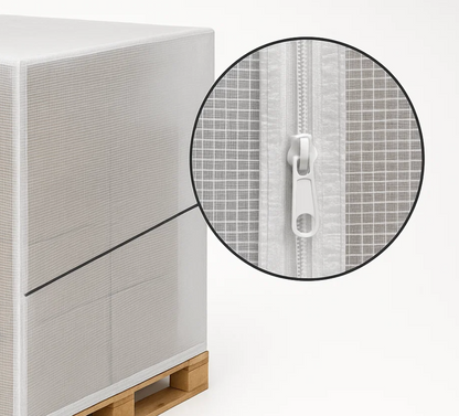 Zip Lock HDPE Pallet Covers