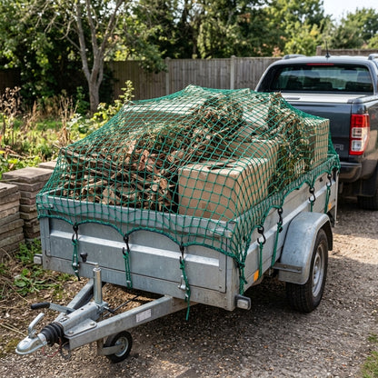 Open Mesh Trailer & Cargo Net - Heavy Duty