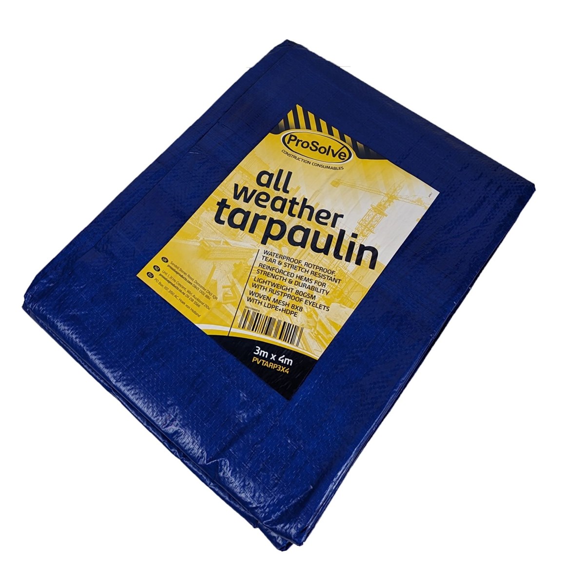 All Weather Tarpaulin 3m x 4m