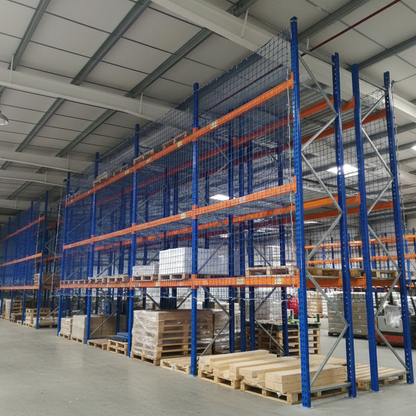 Custom Size Pallet Racking Safety Netting