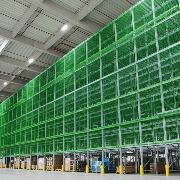 Custom Size Pallet Racking Safety Netting – Cocus
