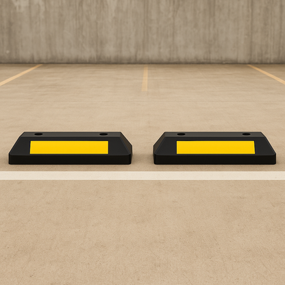 Heavy Duty Rubber Wheel Stops