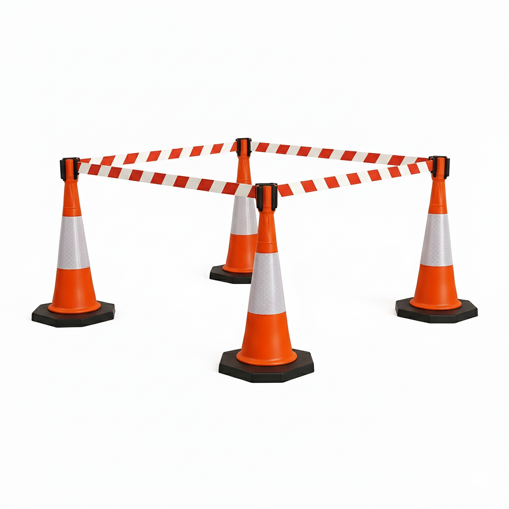 Traffic Cone & Retractable Barrier Kits