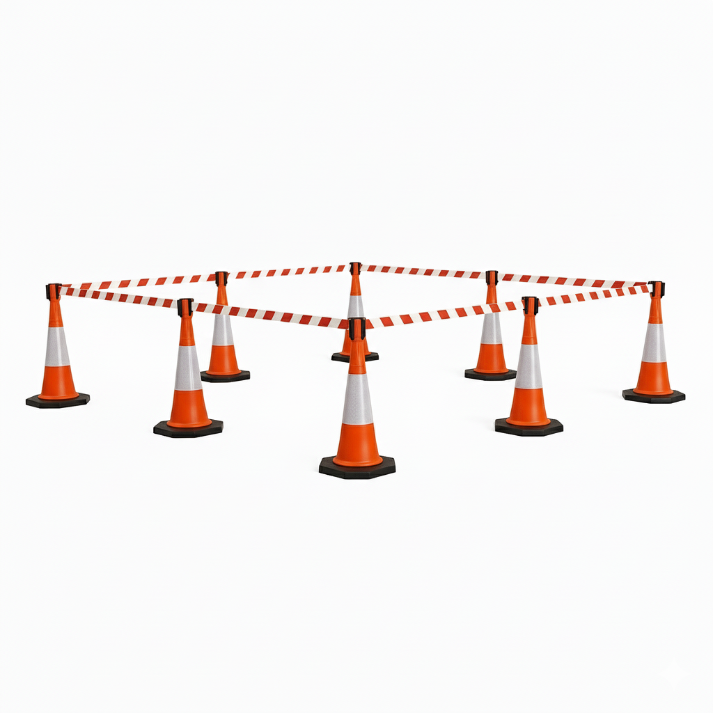 Traffic Cone & Retractable Barrier Kits