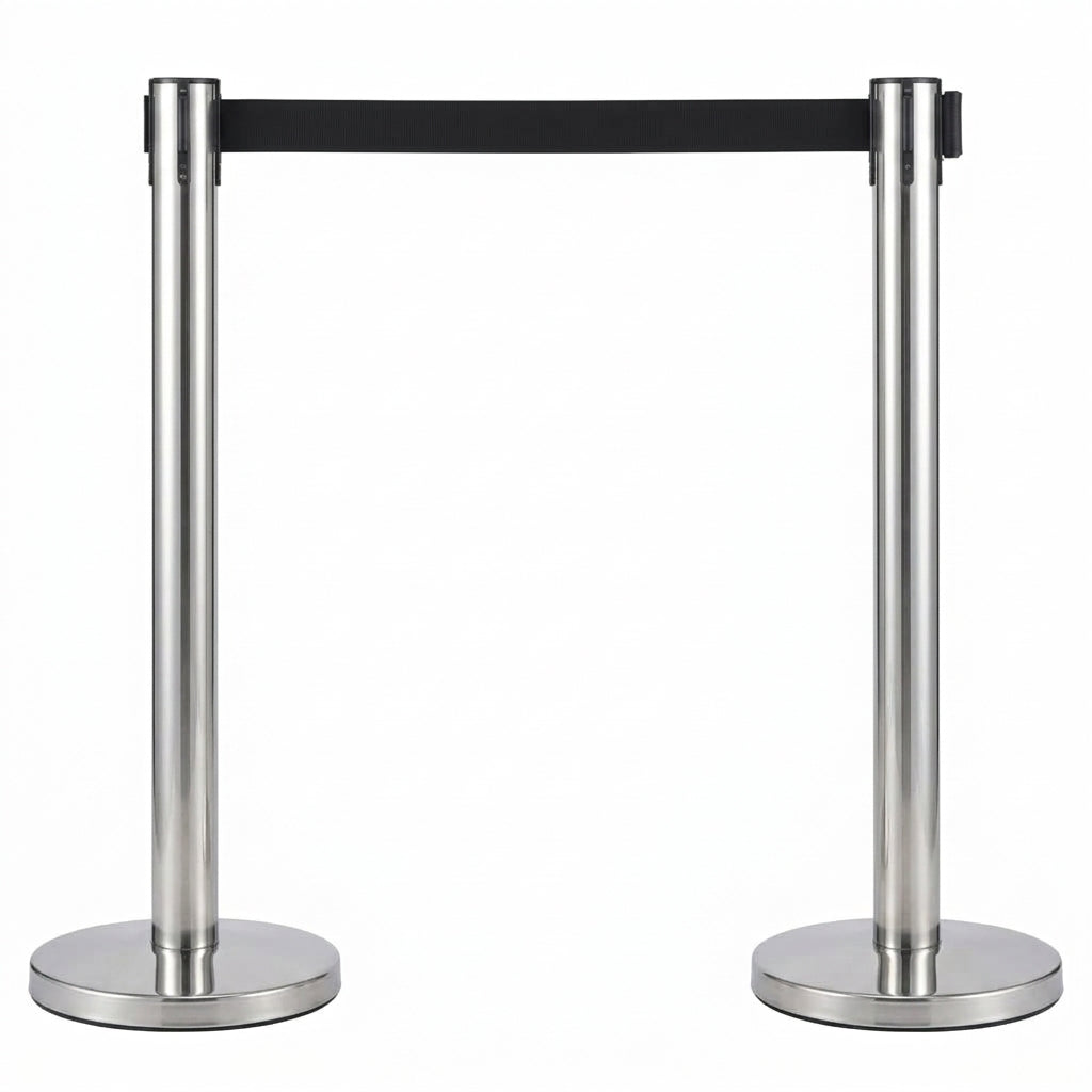 Retractable Belt Queue Barrier - 3m Belt