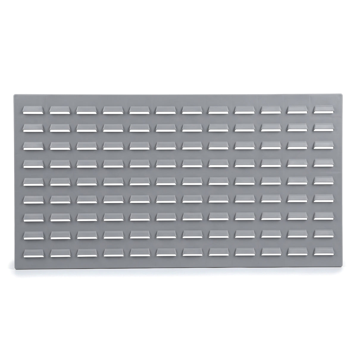 Wide grey louvre storage panel 915 x 475mm