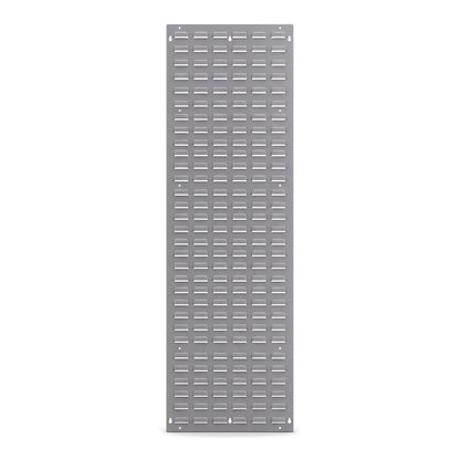 Tall grey louvre storage panel 476 x 1550mm