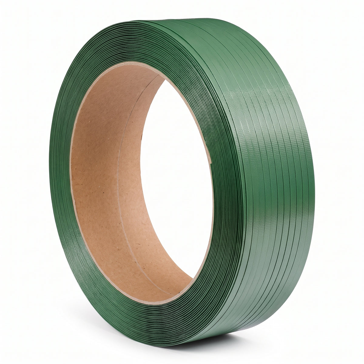 COCUS green PET machine strapping coil 11mm x 0.7mm x 3000m