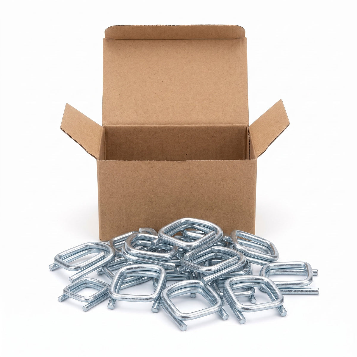 COCUS 19mm galvanised wire buckles, box of 1000, included in the kit