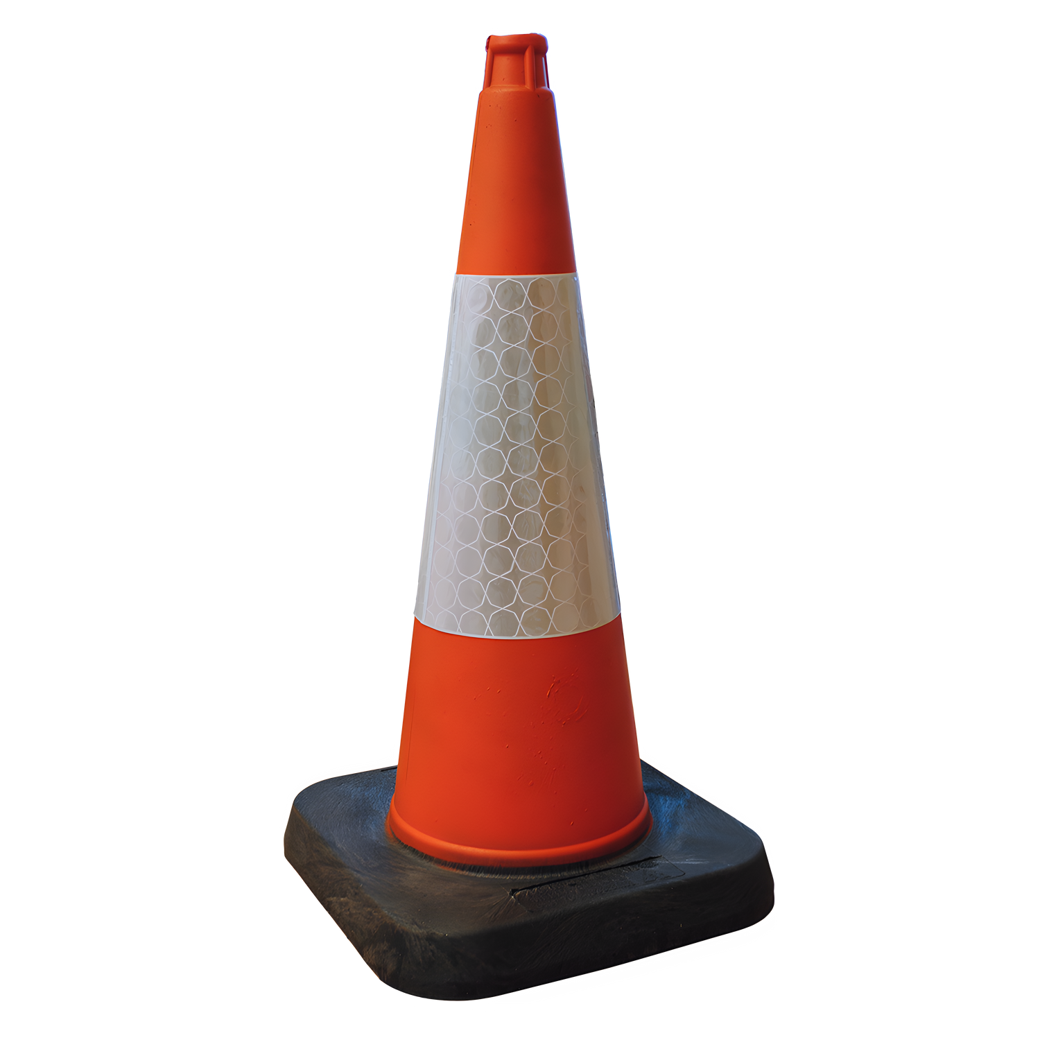 Traff Tex Reflective Highway Road Traffic Cones